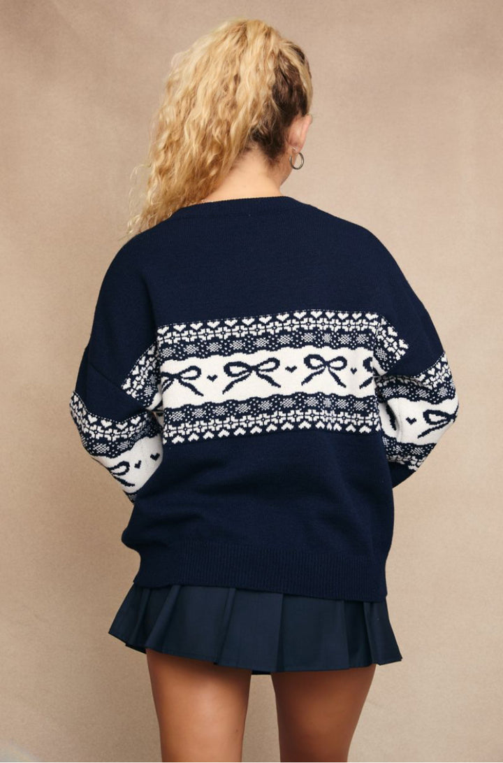 Pretty in Bows Sweater