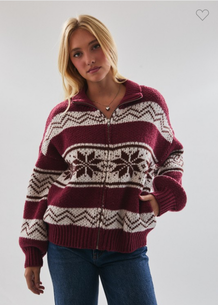 Eira Sweater (Apple Red)