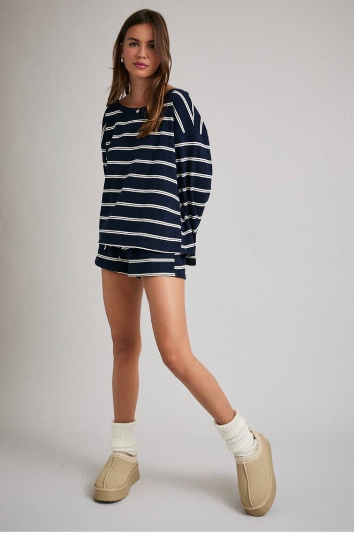 Camila Striped Crewneck