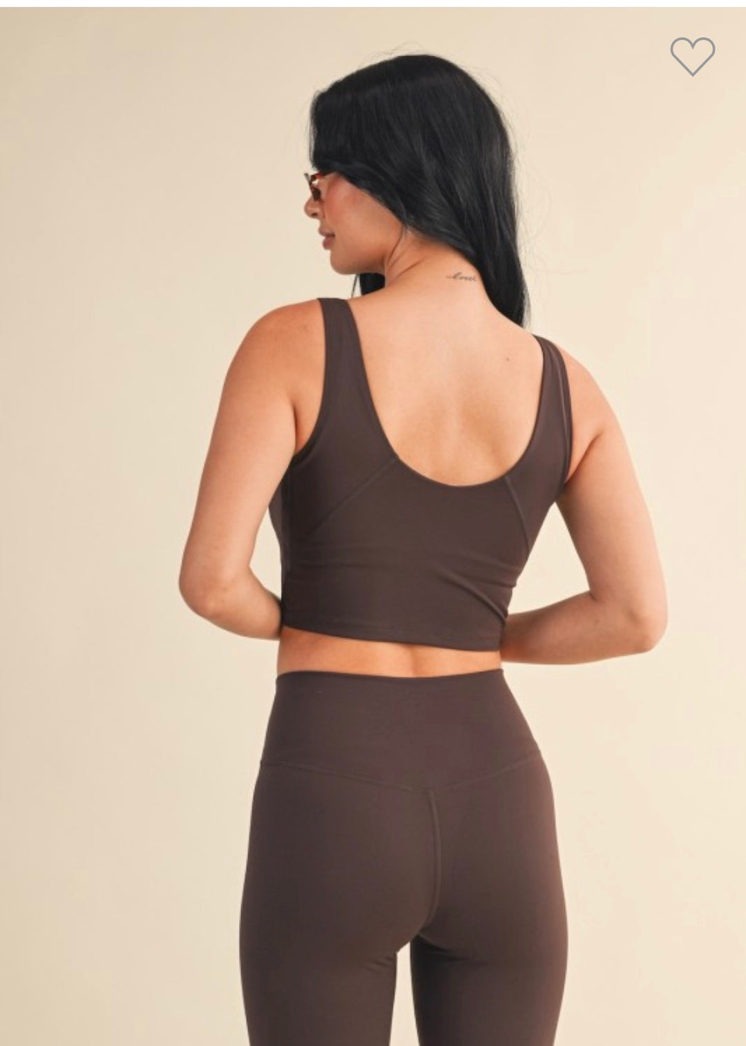 Cappuccino Performance Tank Top