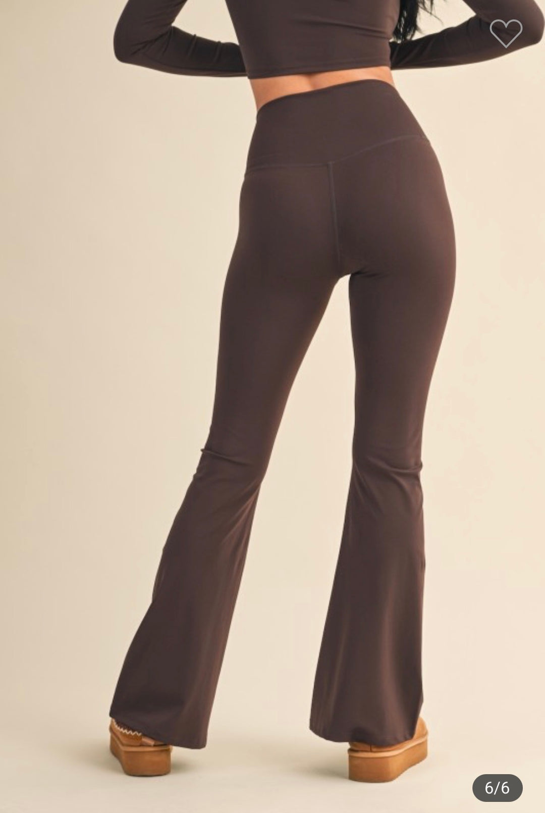 Cappuccino Flared Leggings