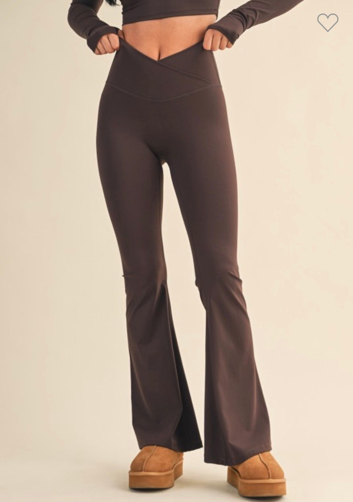 Cappuccino Flared Leggings