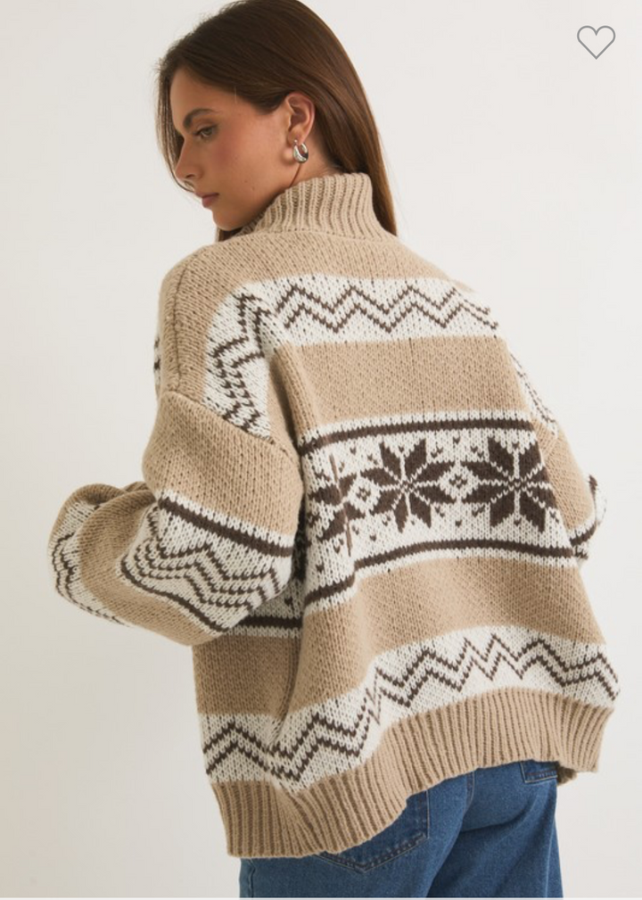 Eira Sweater (Mocha Brown)