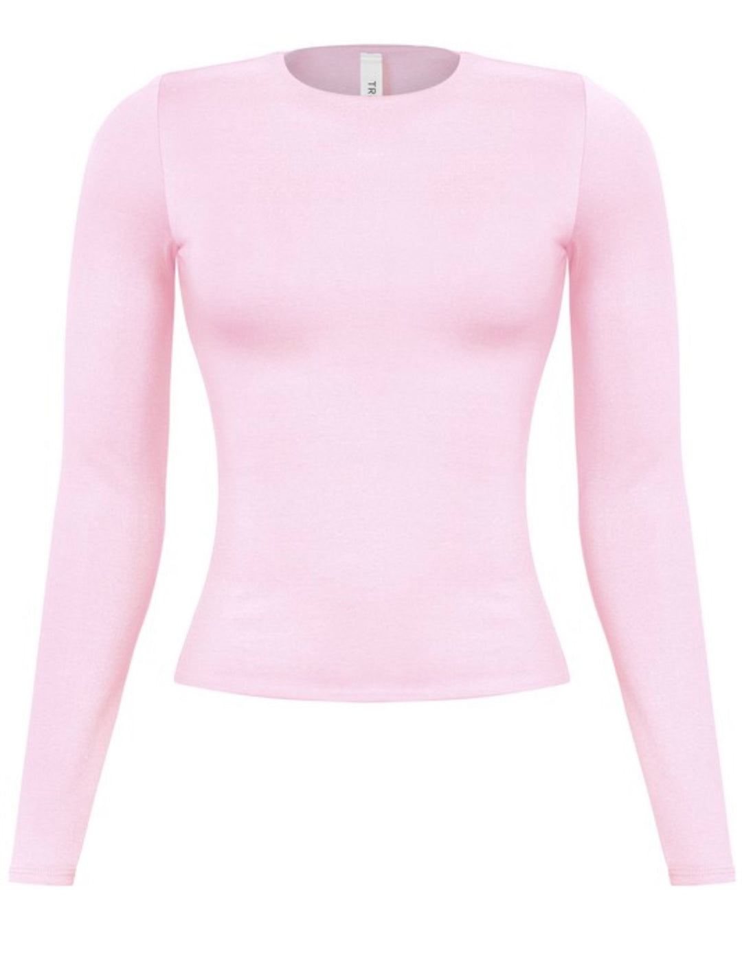 Jersey Fit Long Sleeve T-Shirt (Pink)