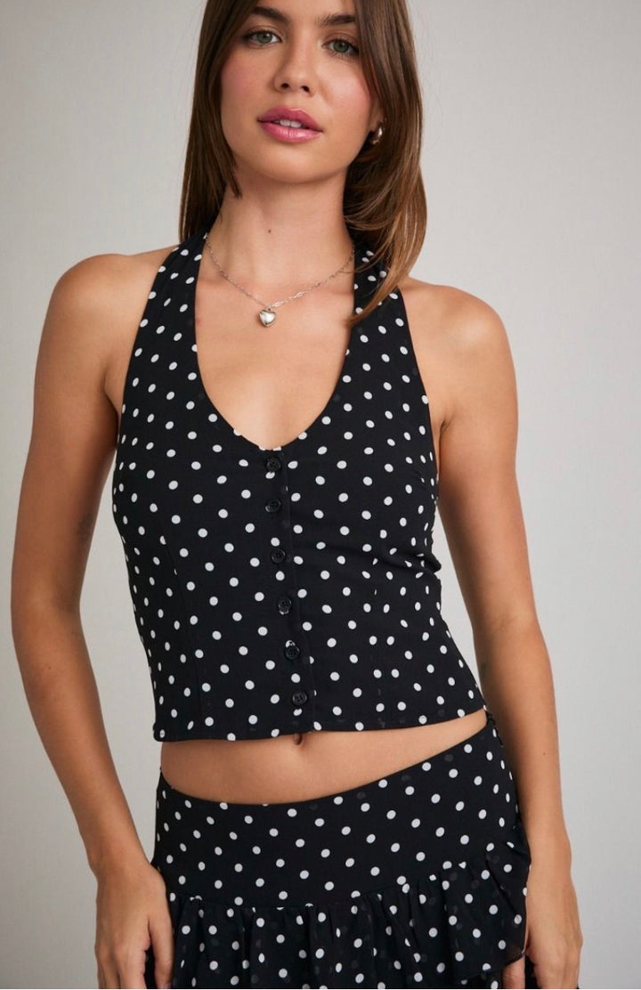 Shirley Halter Top