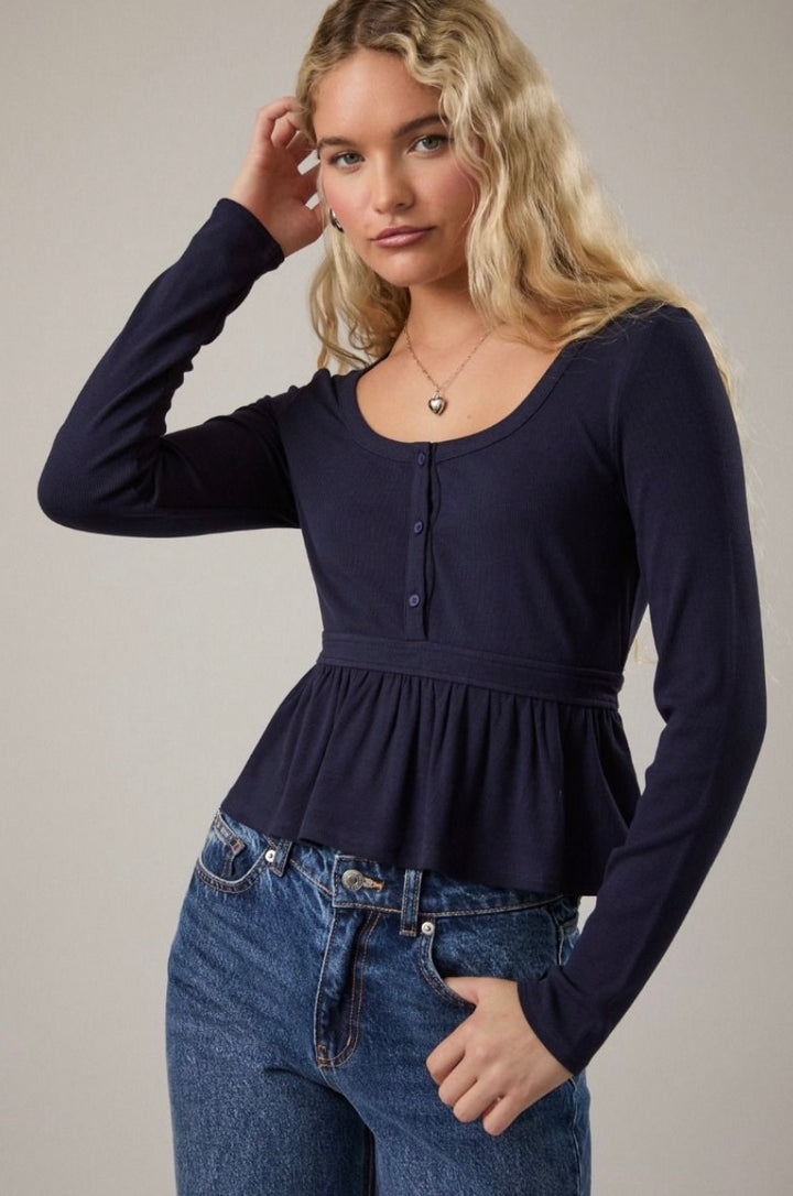 Winter Babydoll Top