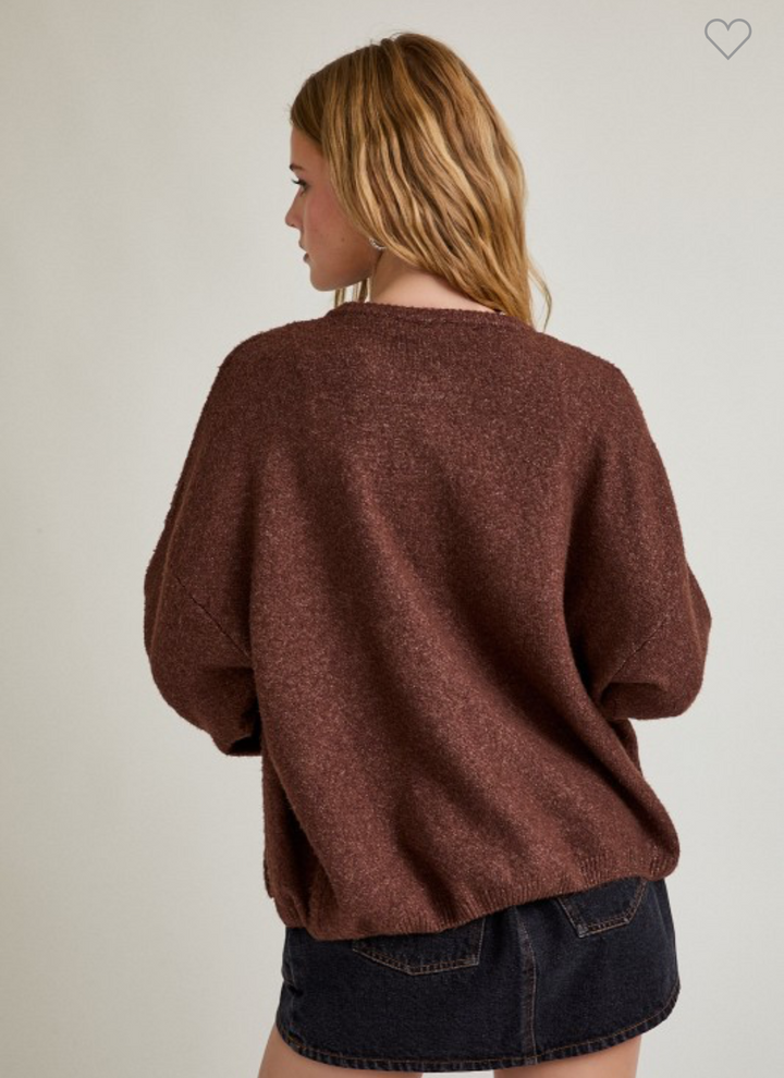 Soft Brown Cardigan