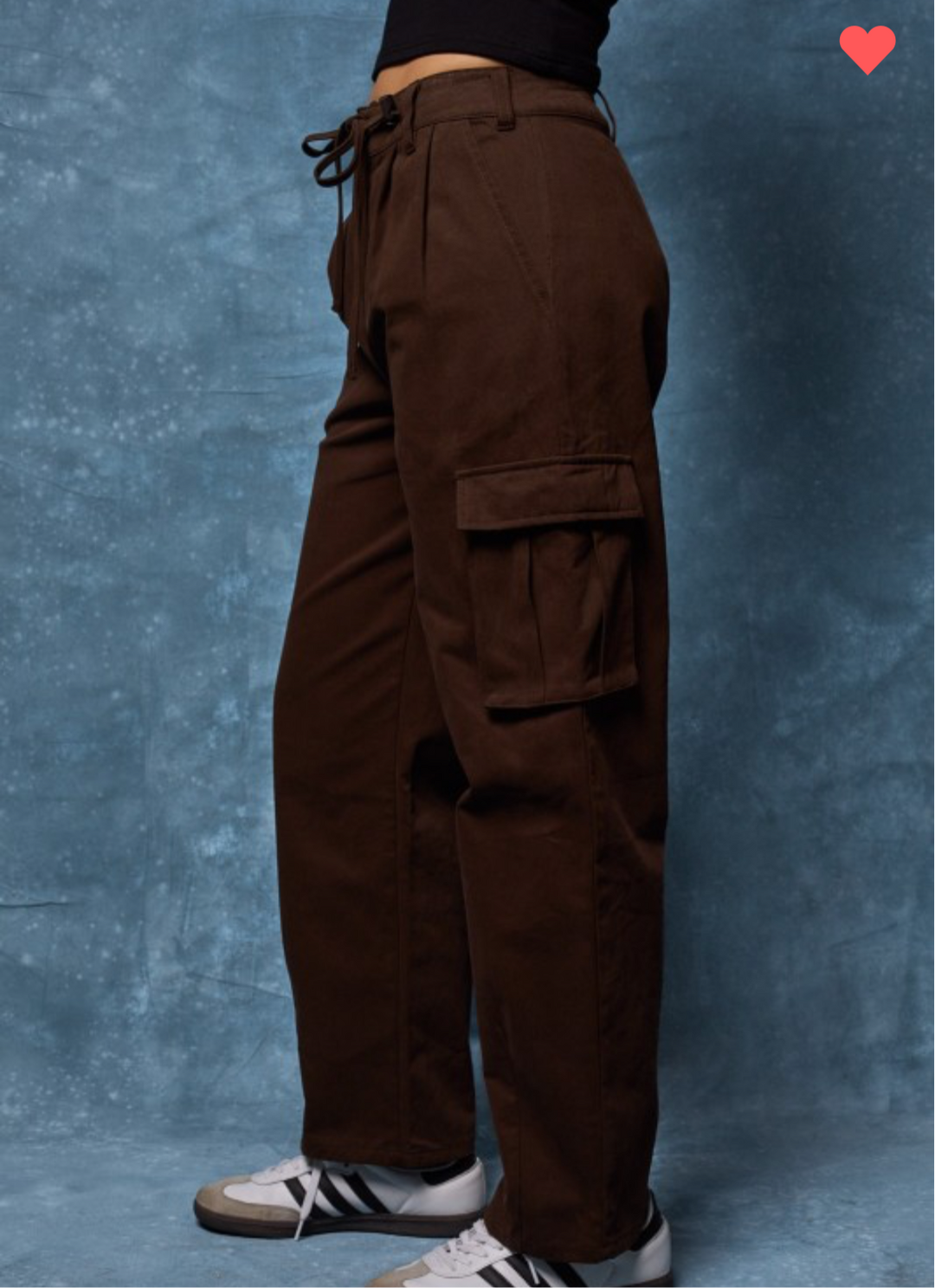 Chocolate Brown Cargo Pants