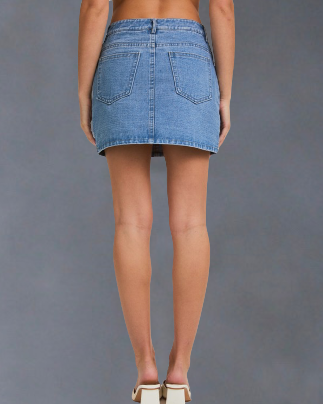 Hailey Denim Skort