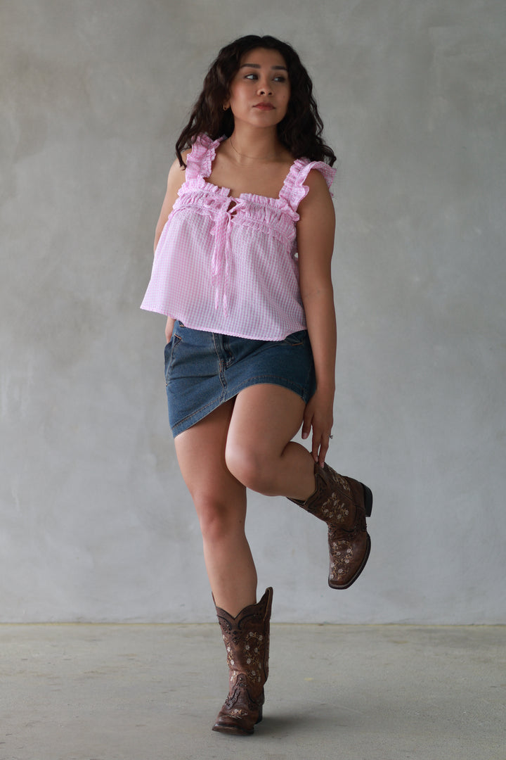 Rosy Tank Top