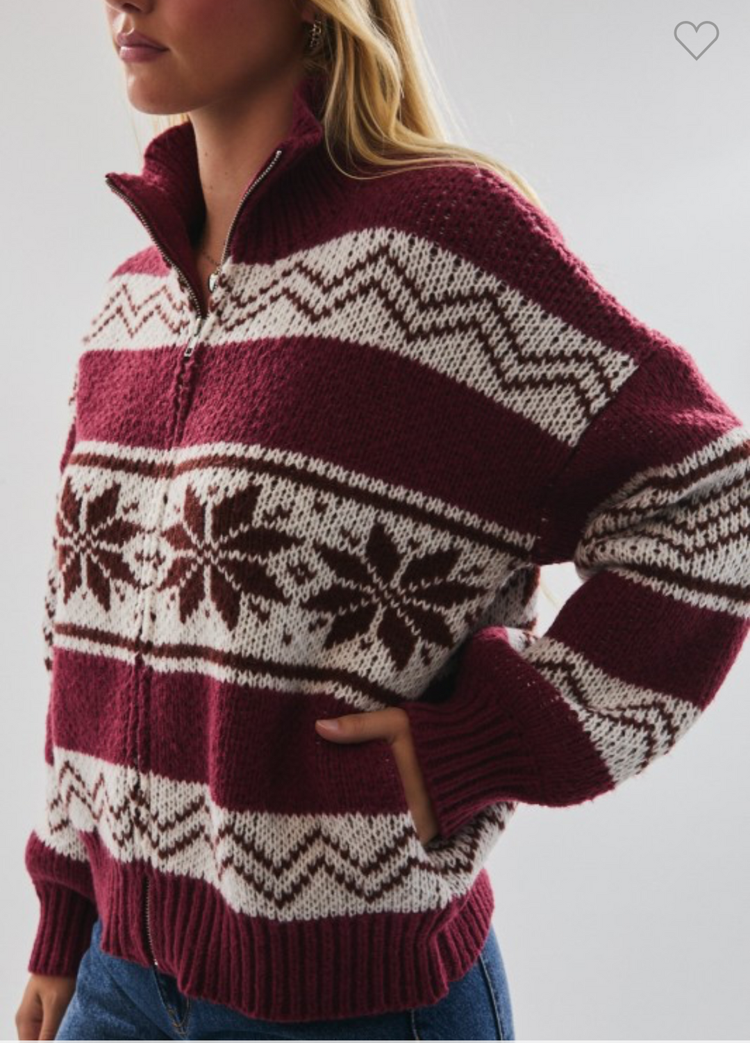 Eira Sweater (Apple Red)