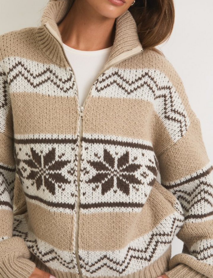 Eira Sweater (Mocha Brown)