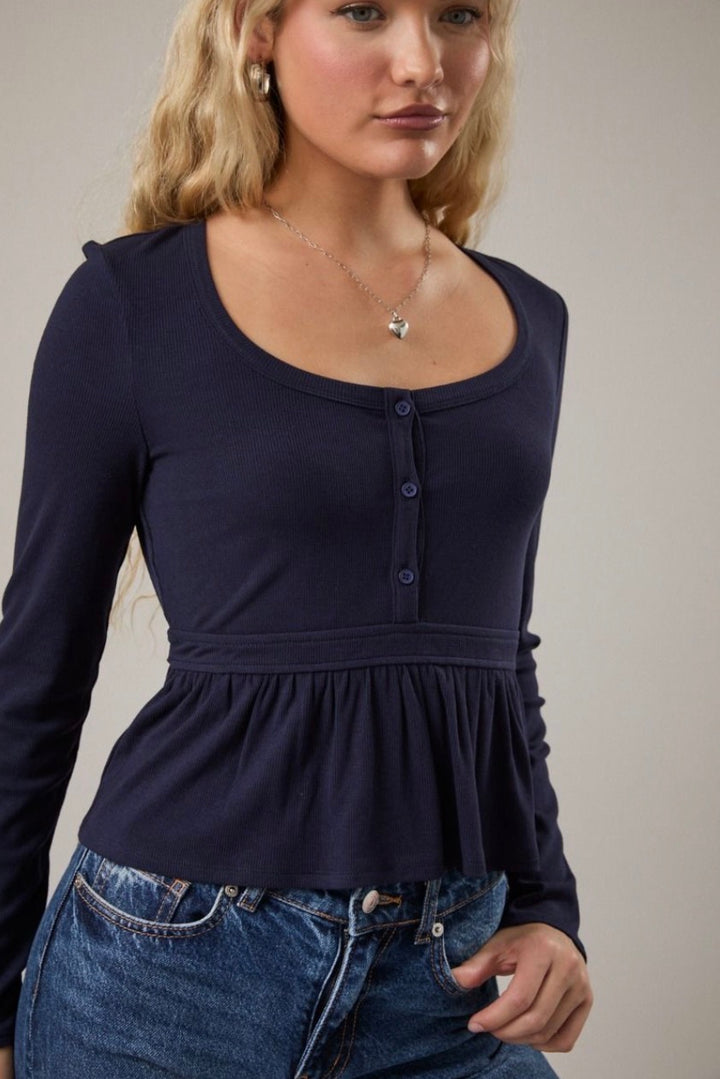 Winter Babydoll Top