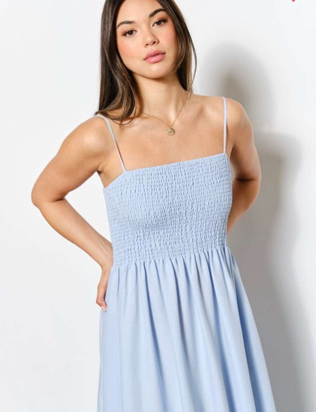 Feels Like Summer Dress (Baby Blue) L Feels Like Summer Dress (Baby Blue) L